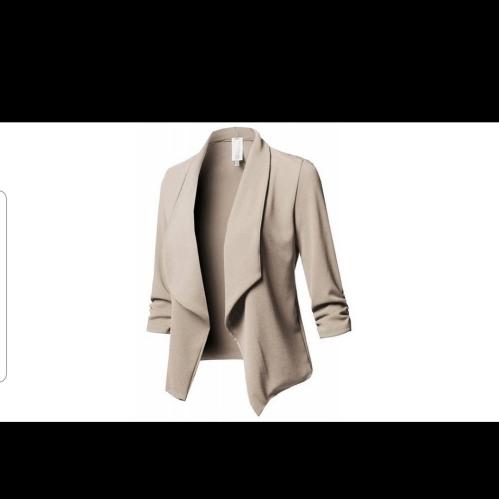 Tunic blazer